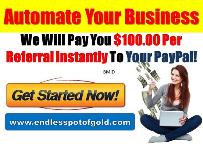 Put Your Business On Autopilot And Earn $100 For Every Referral! 65