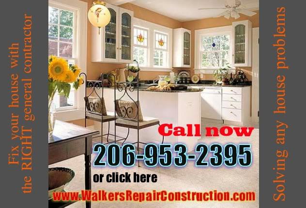 Quality Kitchen Remodeling Contractor for Seattle residents 206-618-3575