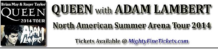 Queen & Adam Lambert Concert Columbia, MD Tickets 2014 Post Pavilion