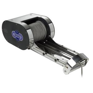 Quick PTR 350 Pontoon Windlass w/Stainless Steel Bow Roller & 18lb .