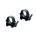 Quick Release Weaver-Style 30mm Rings Medium Black