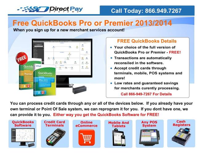 QuickBooks Pro / Premier Accounting Software For Free