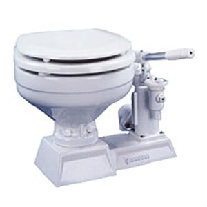 Raritan Hi-Boy Electric Toilet - White Household Style Bowl - 12v (.