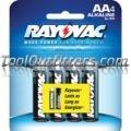 Rayovac Alkaline AA Batteries 4-Pack