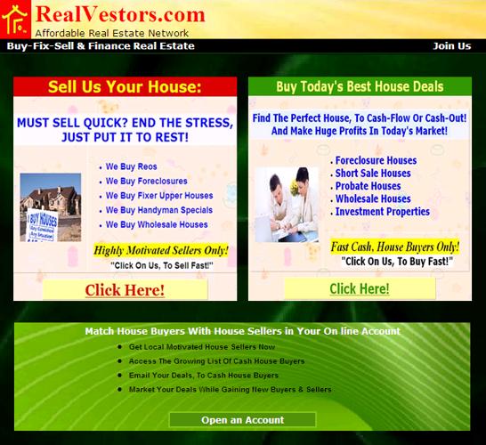 RealVestors.com Real Estate Solutions