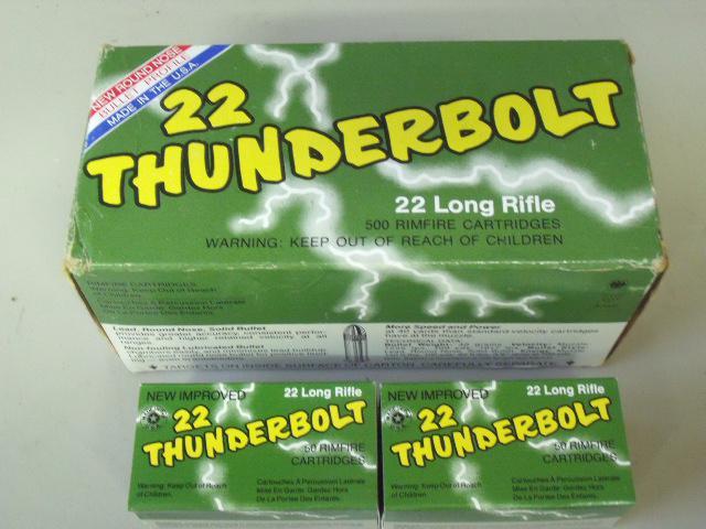 Remington .22 Long Rifle Thunderbolt Ammunition