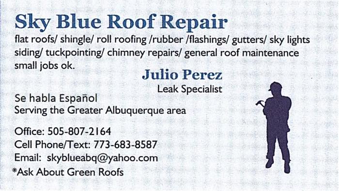 Residential and Commercial roof repair (no job too small)