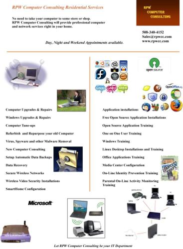 Residential & Small Office Computer Services