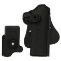 Retention Roto Paddle Holster 1911 w/Integrated Mag Pouch