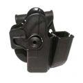 Retention Roto Paddle Holster w/Mag Pouch All 9mm/40S&W/357SIG