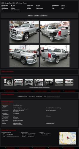 Ride In This 2005 Dodge Ram 1500 Slt Active Duty Military Financing