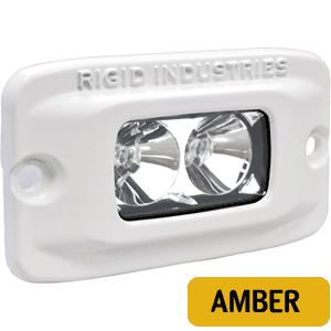 Rigid Industries MSR-MF - Flush Mount - Flood - Amber (96212)