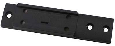 Ruger 10/22 mount for Micro - Black