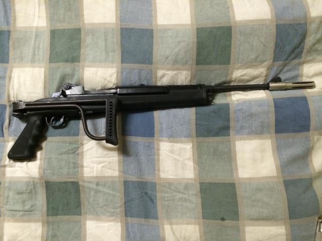 Ruger Mini-14 with folding stock