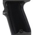 Ruger P94 Grips Checkered Brushed Gloss Black Anodized