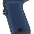 Ruger P94 Grips Checkered Matte Blue Anodized