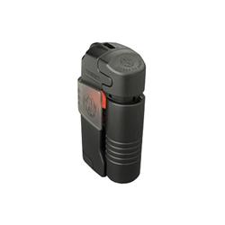 Ruger Ultra Pepper Spray 11gm Alarm Stobe Light Belt Clip Black