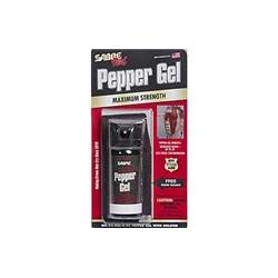 Sabre Flip Top Spray 1.8oz Red Pepper & UV Dye Black