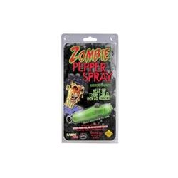 Sabre Spitfire Pepper Spray 5gm Quick Release Key Ring Zombie Green