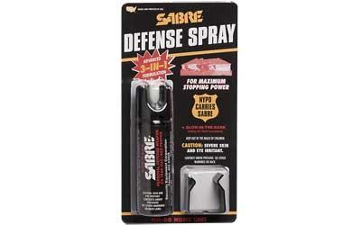 Sabre Spray 1 Home Unit and 1 key chain case Black SRU-HAPK