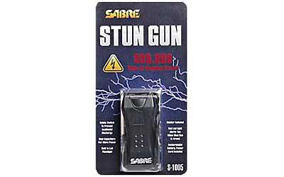 Sabre Stun Gun 600000 Volts Black S-1005-BK
