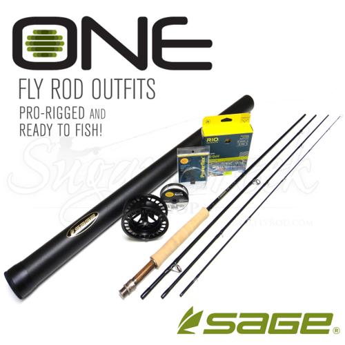 Sage ONE 490-4 Fly Rod Outfit