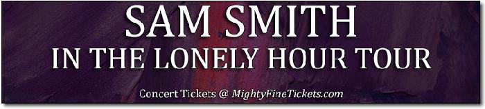 Sam Smith Tickets for Seattle 2015 Tour Concert at Key Arena