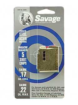 Savage Mag 22WMR 5Rd Stainless 90 Series 90009