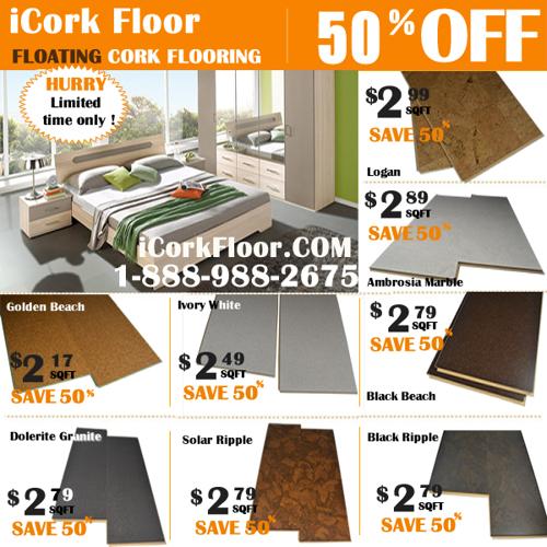 Save Big on Cork Flooring