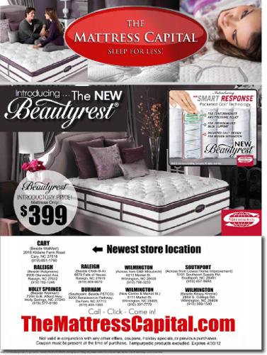 Save on all Simmons Beautyrest Mattresses @ The Mattress Capital