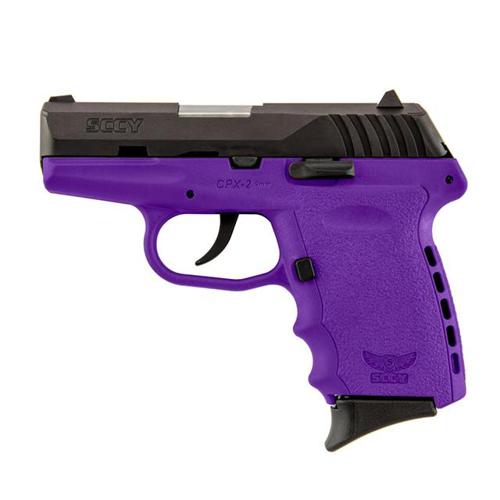 SCCY CPX-2 BLACK / PURPLE 9MM Generation 2