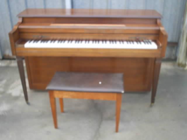 Schafer & Sons Spinet Piano & Bench