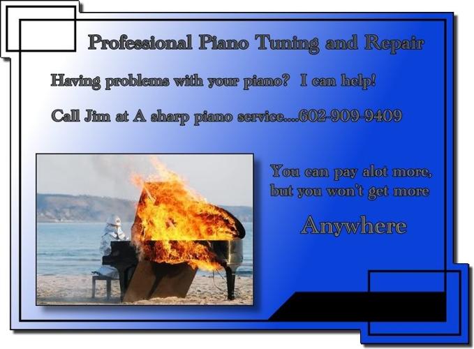 Scottsdale Az Professional Piano Tuning & Moving 602 909 9409 Piano Tuning and Moving