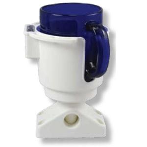 Scotty 311 Drink Holder with Bulkhead/Gunnel Mount and Rod Holder P.