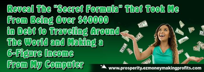 Secret Formula to Making a 6-Figure Income From Home