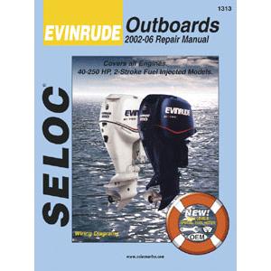 Seloc Service Manual - Evinrude Outboards - All 2 Stroke - 2002-06 .