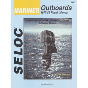 Seloc Service Manual - Mariner Outboards - 3 4 & 6 Cyl - 1977-89 (.