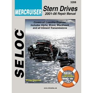 Seloc Service Manual - Mercruiser Stern Drive - 2001-08 (3208)