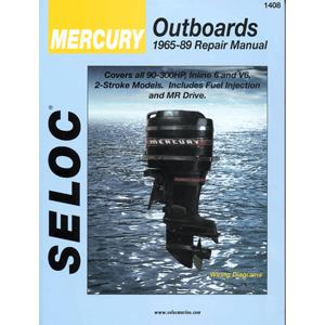 Seloc Service Manual - Mercury Outboards - 6Cyl - 1965-89 (1408)