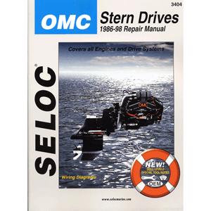 Seloc Service Manual - OMC Stern Drive - 1986-98 (3404)