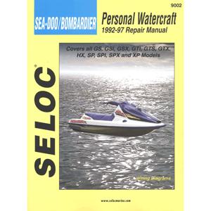 Seloc Service Manual - Sea-Doo/Bombardier - 1992-97 (9002)