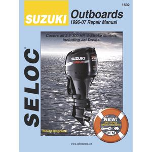Seloc Service Manual - Suzuki Outboard - 4 Stroke - 1996-07 (1602)