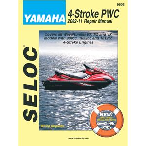 Seloc Service Manual Yamaha All 4-Stroke Engines - 2002-2010 (9606)