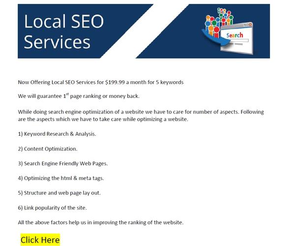 SEO Serivces at a Affordable Price! Get More Online Customers27