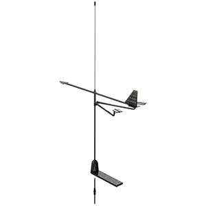 Shakespeare 5445 3' VHF Stainless Steel Antenna w/Wind Vane (5445)
