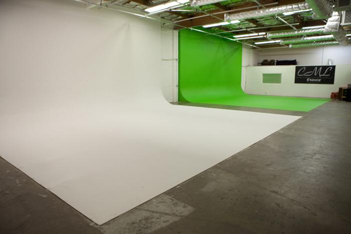 ==> Shoot here: Green Screen, White Cyc, Sets, Gear // $99 Deal ==>