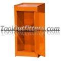 Side Half Locker with Shelf - Orange