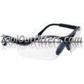 Sidewinders™ Safety Glasses - Black Frames/Clear Lens
