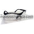 Sidewinders™ Safety Glasses with Black Frames and 2.0X Reader Lens
