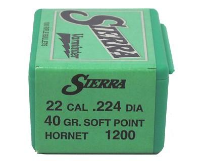 Sierra 1200 .22 40Grain Hornet /100